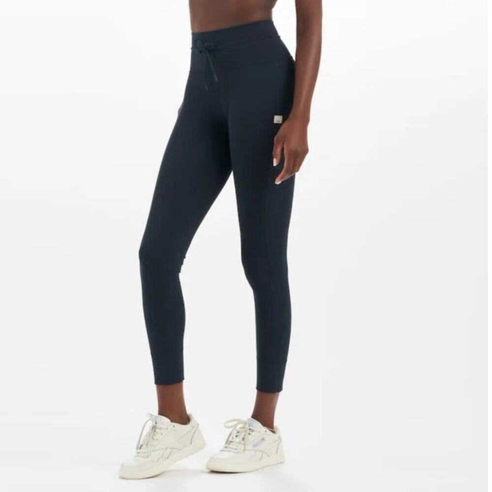 Vuori Blue Performance Leggings High Waist